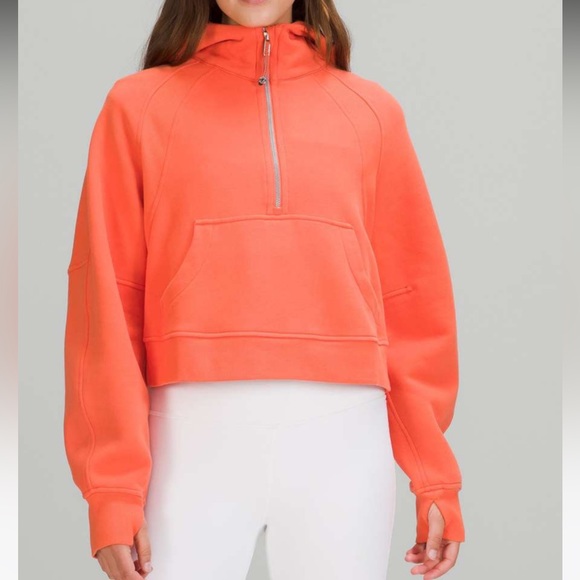 lululemon athletica Tops - Lululemon Scuba Oversized half-zip Hoodie